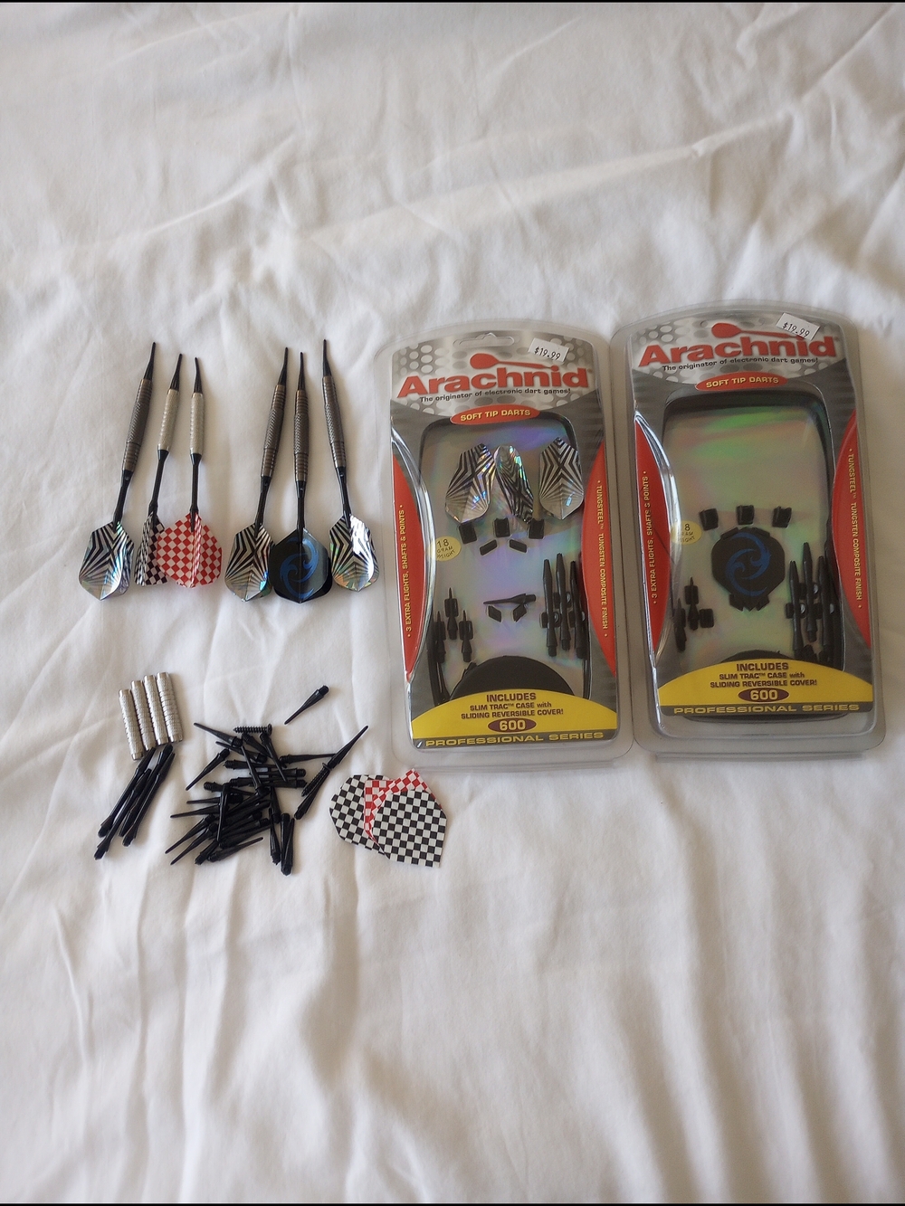 Arachnid 600 Professional Series Soft Tip Darts Electronic Dartboard Set